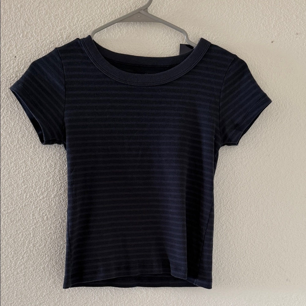 Brandy melville Ashlyn striped top Brown